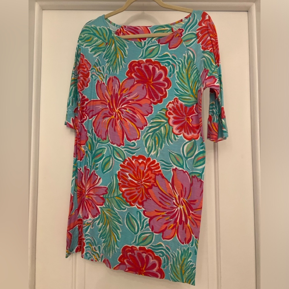 Lilly pulitzer blue Bellini Cassie dress small